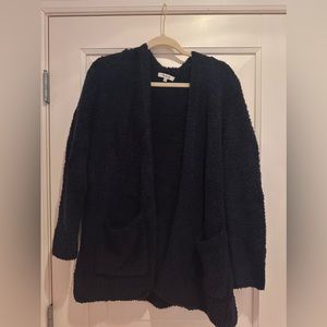 Navy madewell cardigan. Super comfy!